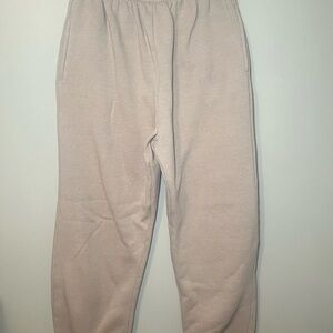PLT Beige Jogger Sweatpants